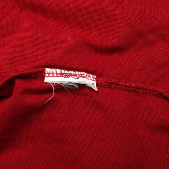 Polo Ralph Lauren Shirt Mens Large Red Crew Neck Long Sleeves Classic Fit * - Picture 7 of 12